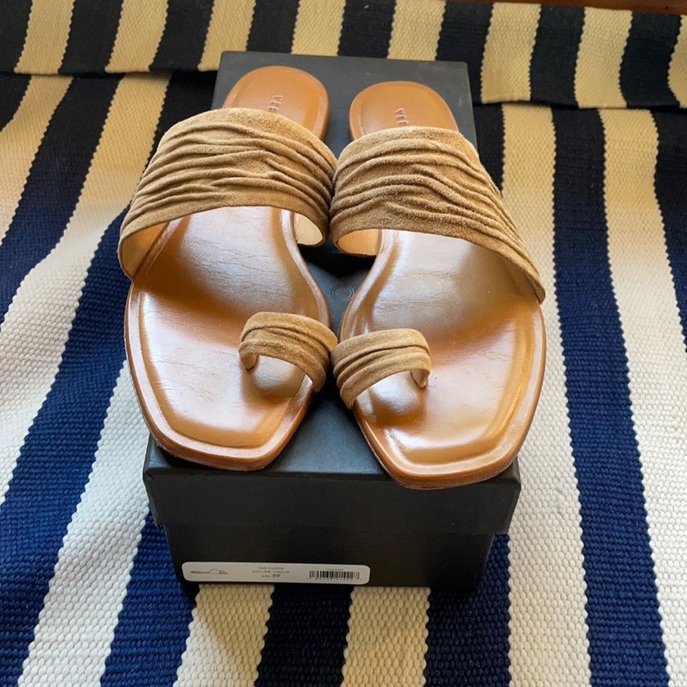 Veronica Beard - Perfect neutral sandal for summer